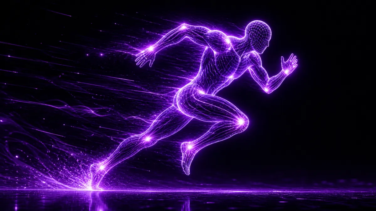Athletic energy wireframe