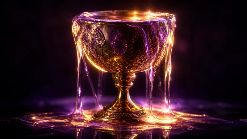 Abundance chalice of light