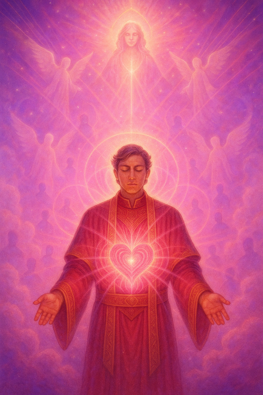 Divine Love Flow Mandala